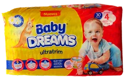 Baby Dreams Pañales Ultratrim Etapa 4