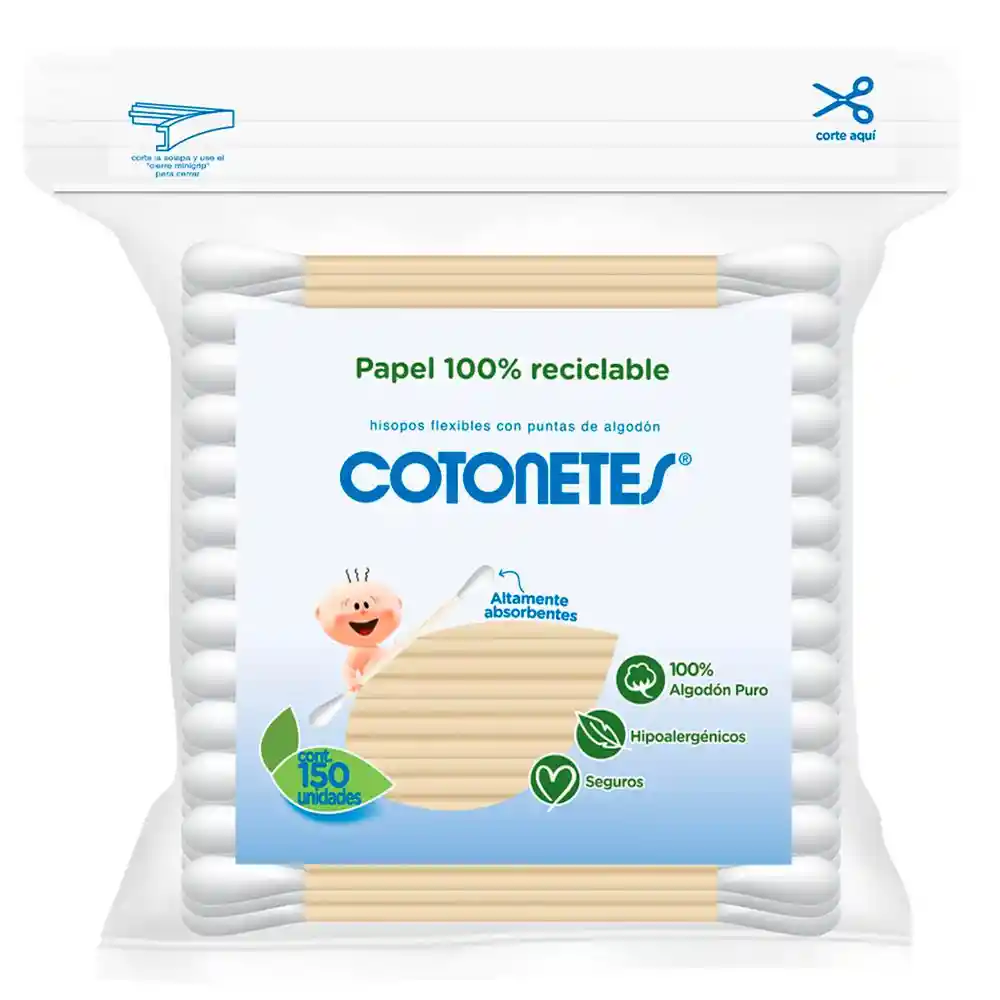 Copitos COTONETES JOHNSON’S® 150UND
