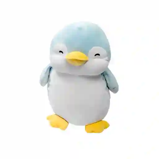 Miniso Peluche Pingüino Grande Azul 48 cm