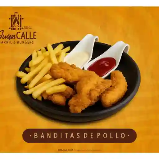 Banditas de pollo
