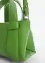 Bolso P Kim Verde Talla 99 Mujer Mango