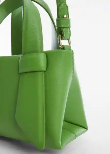 Bolso P Kim Verde Talla 99 Mujer Mango