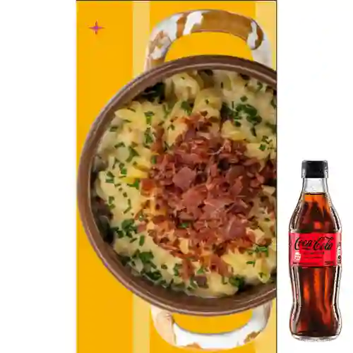 Combo Mac & Cheese Cw + Coca Cola Sin Azúcar 300ML