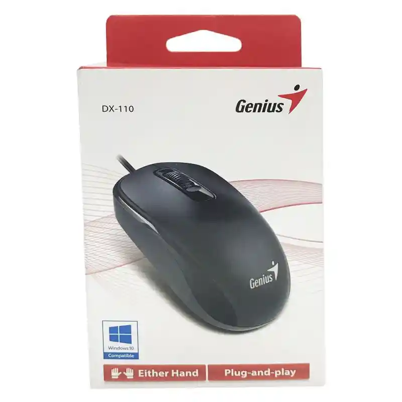 Genius Mouse Alámbrico DX-110 Color Negro
