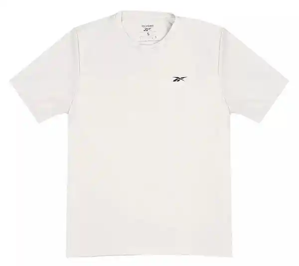 Reebok Camiseta Training Core Tee Para Hombre Blanco Talla S