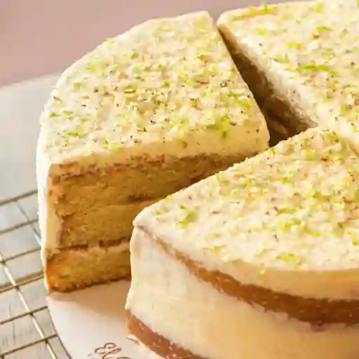 Torta de crema de queso y limón
