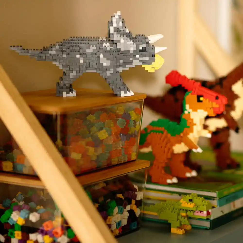 Mini Bloques Nivel 3 Triceratops