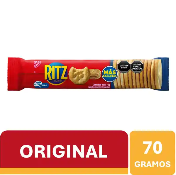 Galletas Ritz Saladitas Tostaditas (70 Gr)