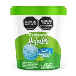 Colanta Helado Chicle y Dulcesitos Ácidos