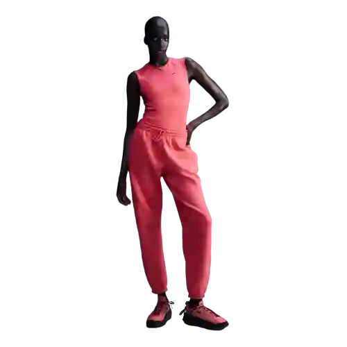 Nike Pantalón Nsw Phnx Flc 2 Lifestyle Para Mujer Rosado Talla L