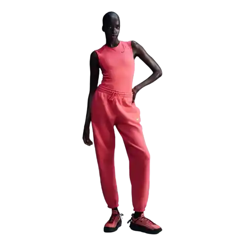 Nike Pantalón Nsw Phnx Flc 2 Lifestyle Para Mujer Rosado Talla L