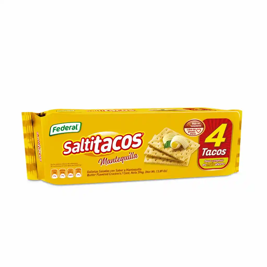 Saltitacos Galleta Sabor Mantequilla