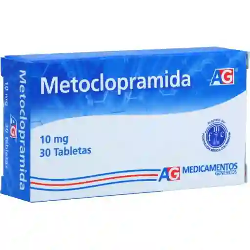 American Generics Metoclopramida (10 mg) 30 Tabletas