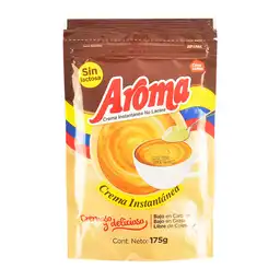 Aroma Crema Instantánea para Café sin Lactosa