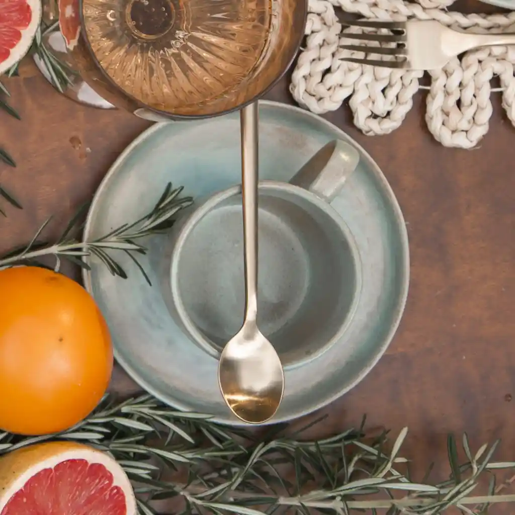 Ambiente Gourmet Set Pocillo y Plato Turque