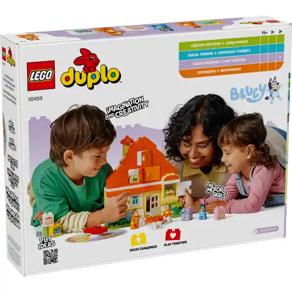 Set de Construcción Casa Familiar Bluey Juego de Memoria Lego
