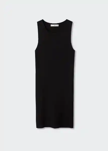 Vestido Hernan Negro Talla L Mujer Mango