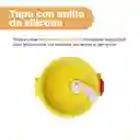 Botella Con Correa Funda Tata Serie Amarillo 800 mL Bt21 Miniso