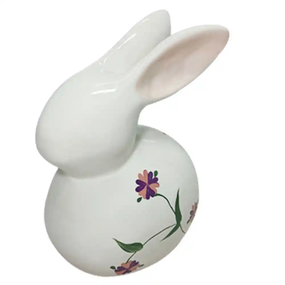Marres Figura Decorativa Conejo Blanco 16 X 14.5 Cm
