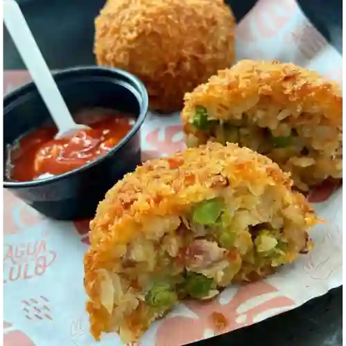 Croquetas de Arroz Atollado