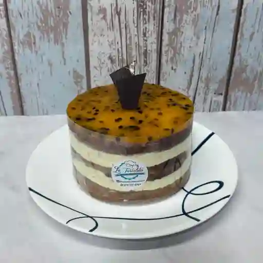 Torta Tres Leches De Maracuya 12 Porc