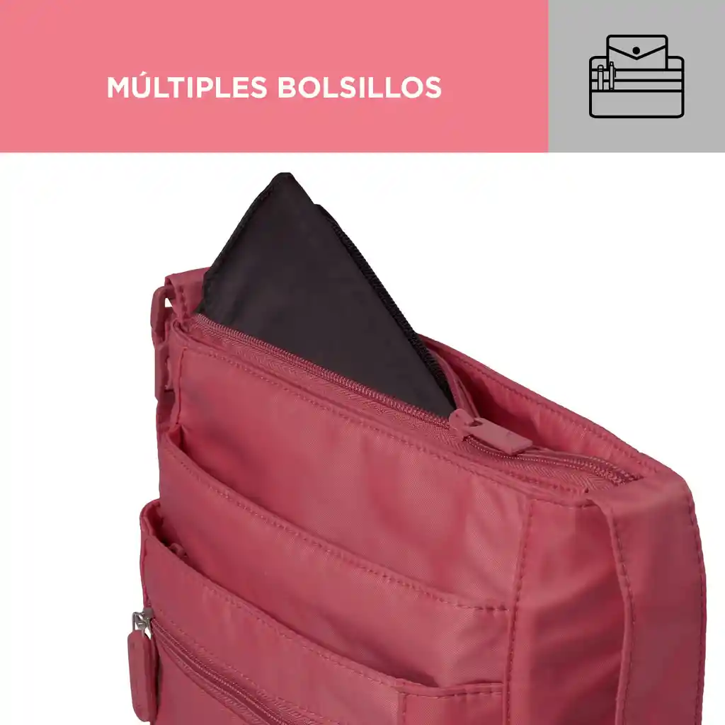 Totto Bolso Supiori Color Rosado P69