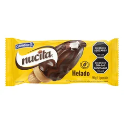 Nucita Cono Sabor a Crema y Chocolate