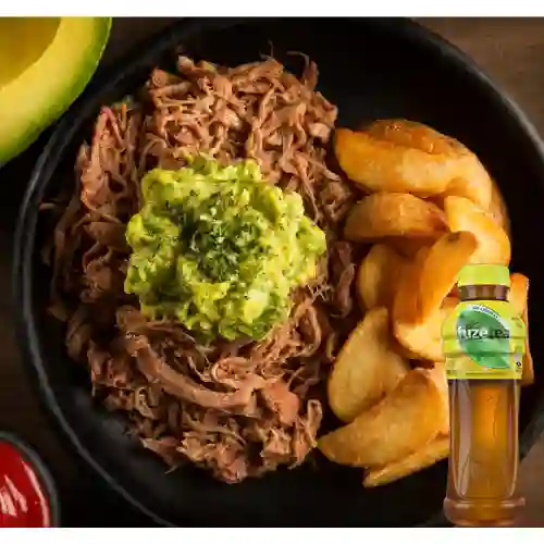 Combo Bondiola de Cerdo + Fuze Tea Limón 400ML