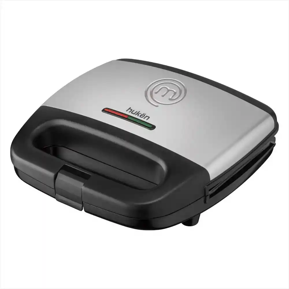 Wafflera Belga Power Ready 2 Rebanadas Acero Masterchef