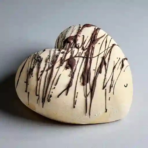 Torta Helada Corazón Chocolate Blanco