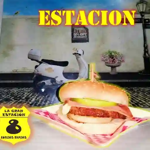 Hamburguesa estacion