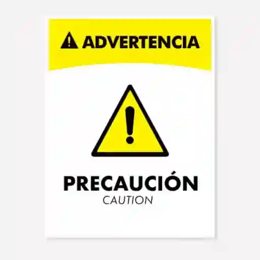 Wrk Work Señal Precaucion C20 21 x 16 cm