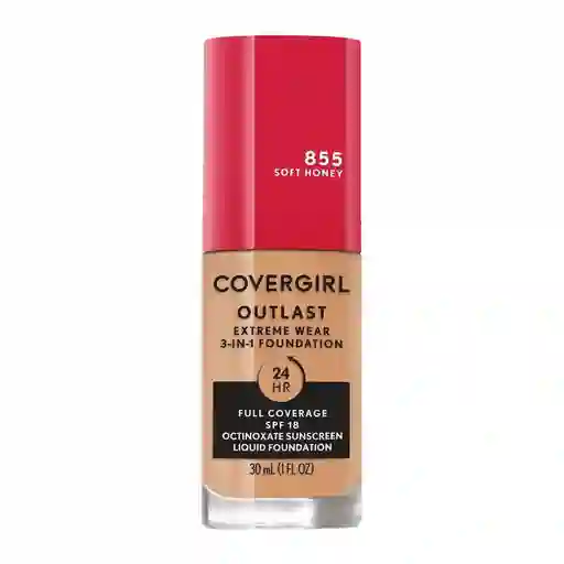  Outlast Base De Maquillaje Liquida Soft Honey 855 