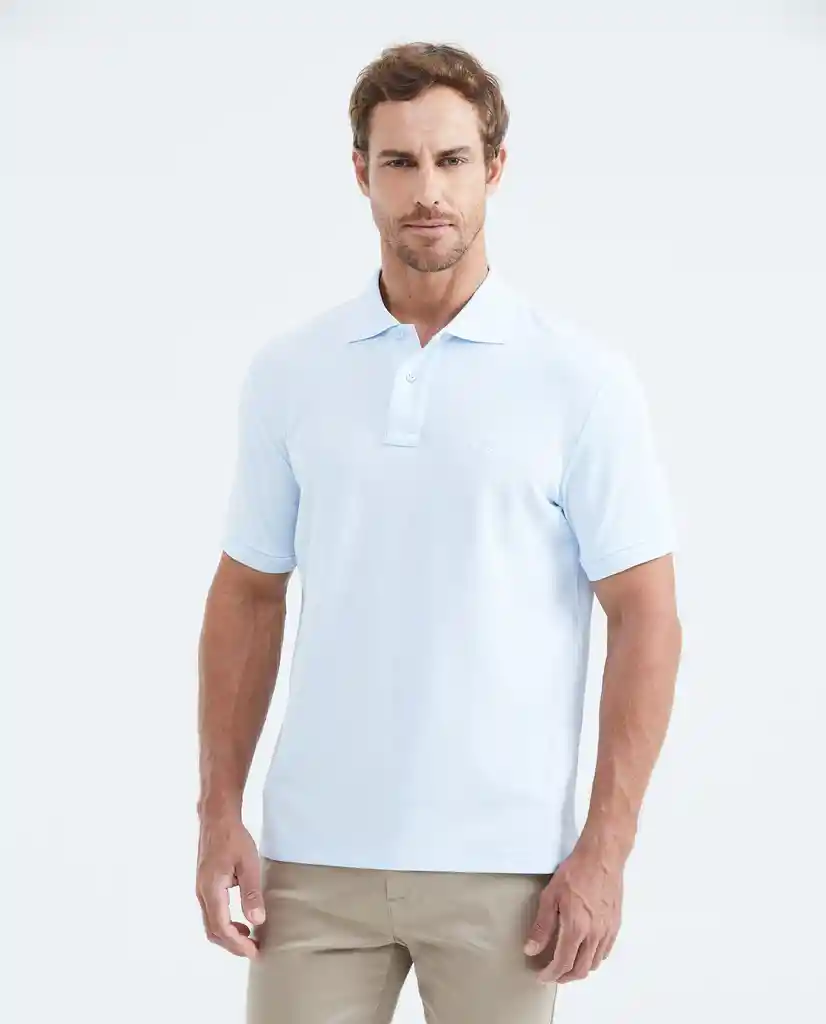 Camiseta Polo Classic Hombre Azul Ilusión Talla L Chevignon
