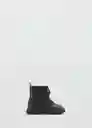 Botines Hermib Negro Talla 28 Niñas Mango