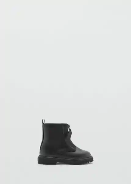 Botines Hermib Negro Talla 28 Niñas Mango