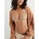 Bralette Khaki Small American Eagle