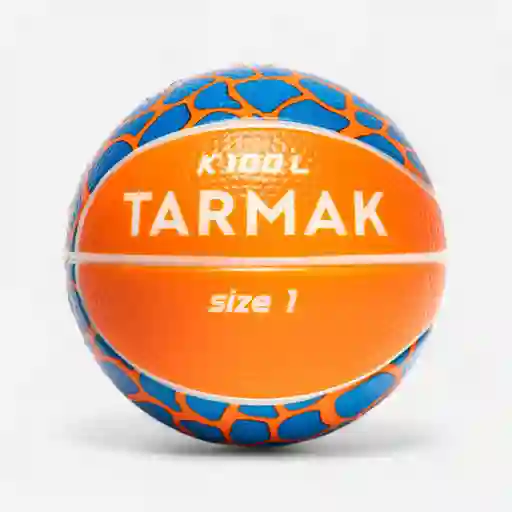 Minibalón De Baloncesto En Espuma Talla 1 Para Niños Naranja