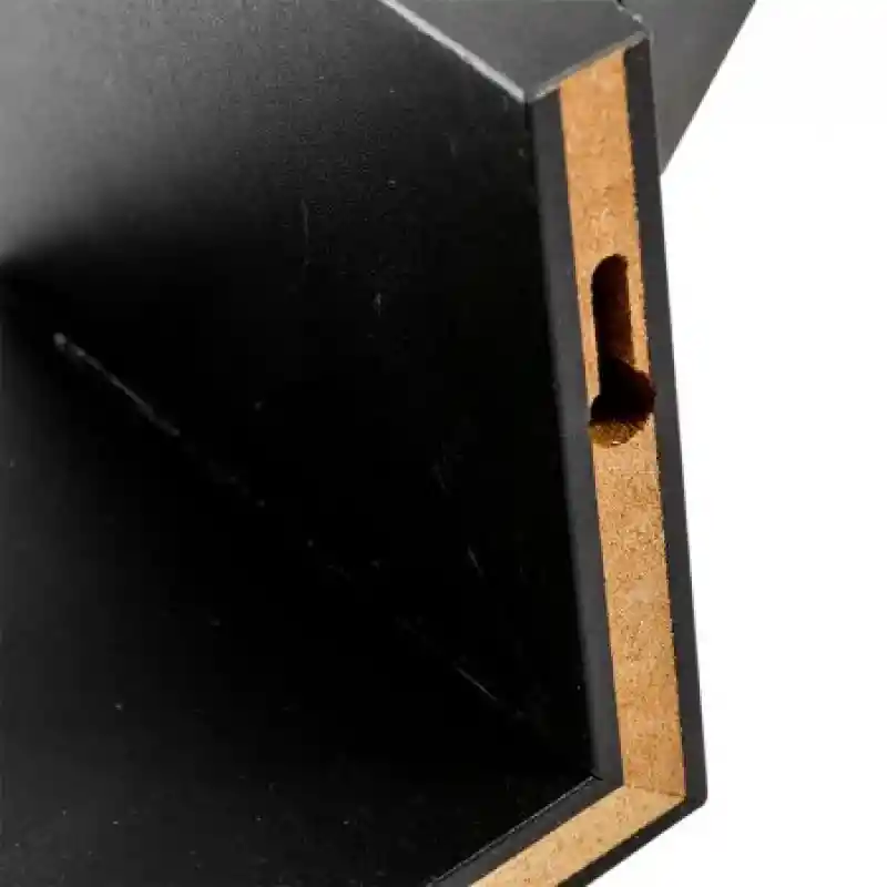 Home Sentry Set de Repisas Negras Para Pared 138955A