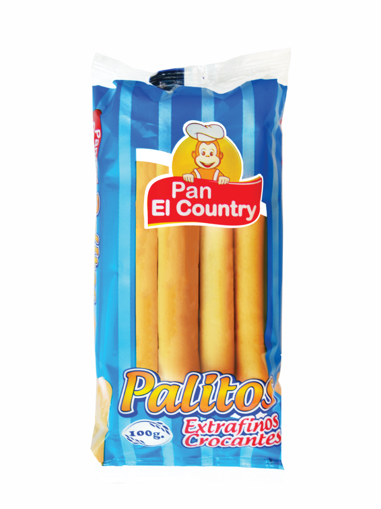 Pan El Country Palitos Extrafinos Crocantes 100 g