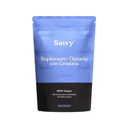 Savvy Suplemento Dietario Creatina Vegano