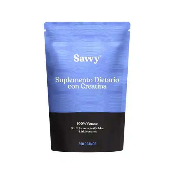 Savvy Suplemento Dietario Creatina Vegano
