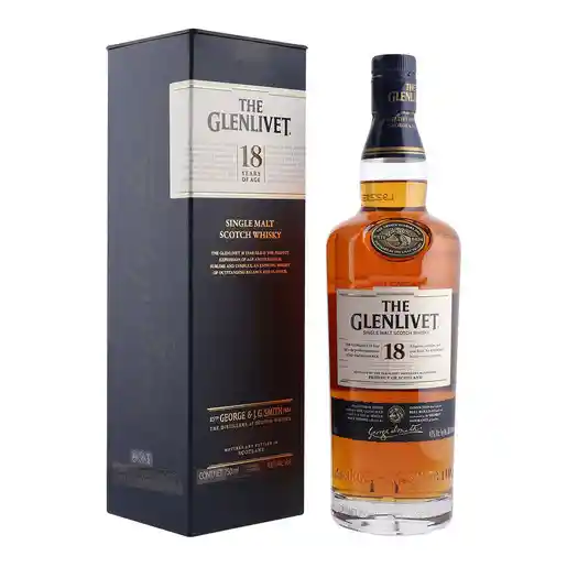 Glenlivet Whisky 18 AÃ±os