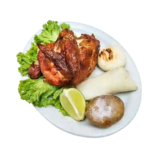 1/4 de Pollo Asado