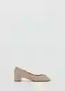 Zapatos Mer Caramelo Talla 39 Mujer Mango