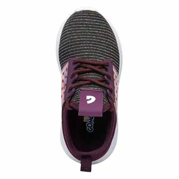 Los Gomosos Tenis Jetta Niña Morado Talla 27