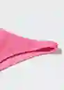 Braga Solene Rosa Talla S Mujer Mango
