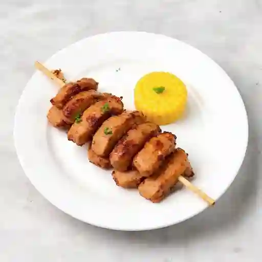 Chuzo desgranado carne