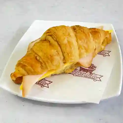 Croissant de Jamón y Queso