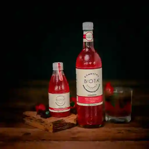 Kombucha Biota Fresa Flor de Jamaica